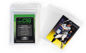 Sports Cards - Card Sleeves (5 Packs of 100) - Order limit 5 per household
